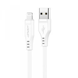 ACEFAST Cablu Date si Incarcare USB-A - Lightning Acefast C3-02, 18W, 1.2m, Alb