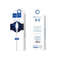 hoco. Cablu Date si Incarcare USB-A - Lightning HOCO Flash X20, 18W, 1m, Alb