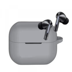 Techsuit Husa Techsuit Silicone pentru Samsung Galaxy Buds3 FE / Buds3 Pro / Buds3, Gri - koubsolutions