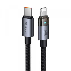 Mcdodo Cablu Date si Incarcare USB-C - Lightning McDodo CA-6940, 36W, 1.2m, Negru