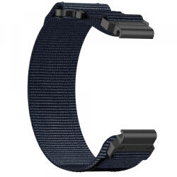 Techsuit Curea Techsuit W057 pentru Garmin Watch Fenix / Forerunner Series, 22mm, Bleumarin - koubsolutions