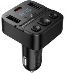 hoco. Modulator FM Bluetooth HOCO E87, 2 x USB-A - 1 x USB-C