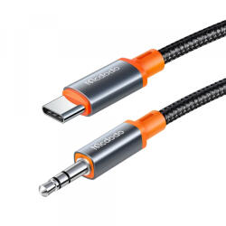 Mcdodo Cablu Audio USB-C - 3.5mm McDodo CA-0900, 1.8m, Negru - koubsolutions