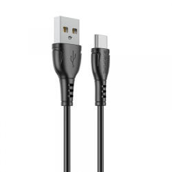BOROFONE Cablu Date si Incarcare USB-A - USB-C Borofone BX51 Triumph, 20W, 1m, Negru - koubsolutions