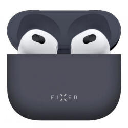 Fixed Husa Fixed Silky pentru Apple AirPods 4, Albastra