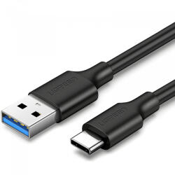 UGREEN Cablu Date si Incarcare USB-A - USB-C UGREEN US184, 18W, 2m, Negru