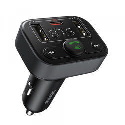 Baseus Modulator FM Bluetooth Baseus S-09 Lite, 2 x USB-A - 1 x USB-C C10762300113-00