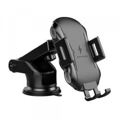 Techsuit Incarcator Auto Wireless Techsuit CAPD032 Premium, 10W, 1.1A, Negru