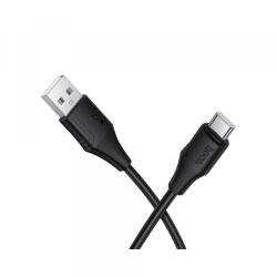 hoco. Cablu Date si Incarcare USB-A - USB-C HOCO X124, 18W, 1m, Negru - koubsolutions