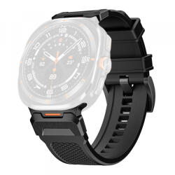 Techsuit Curea Techsuit W068 pentru Samsung Galaxy Watch Ultra Series, Neagra
