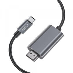 Tech-Protect Cablu Audio si Video USB-C - HDMI Tech-Protect Ultraboost, 2m, Negru