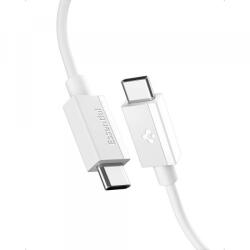 Spigen Cablu Date si Incarcare USB-C - USB-C Spigen Essential, 60W, 1m, Alb ACA08717 - koubsolutions