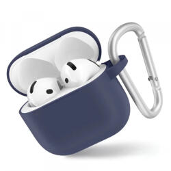 Blueo Husa Blueo Liquid pentru Apple AirPods 4, Bleumarin - koubsolutions