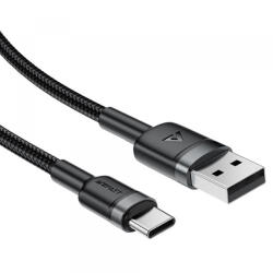 ACEFAST Cablu Date si Incarcare USB-A - USB-C Acefast C22-04, 18W, 1.2m, Negru