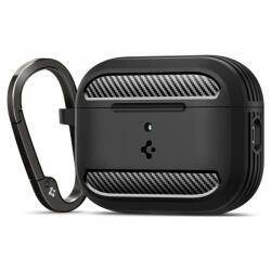 Spigen Husa Spigen Rugged Armor pentru Apple AirPods Pro 3, Neagra Mata ACS09822 - koubsolutions