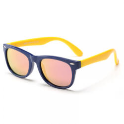 Techsuit Ochelari De Soare Copii Techsuit D802, Polarizati, Protectie UV, Bleumarin Galbeni