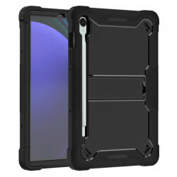 Techsuit Husa pentru Samsung Galaxy Tab S10 FE / Tab S9 FE, Techsuit, Rugged TabShell, Neagra