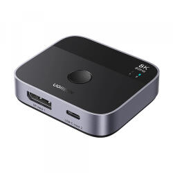 UGREEN Switch Video DisplayPort / USB-C UGREEN 65878, Negru - koubsolutions