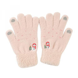 Techsuit Manusi De Iarna Tactile Dama Techsuit ST0011, Marime 17cm, Bej