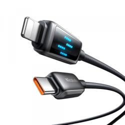 Mcdodo Cablu Date si Incarcare USB-C - Lightning McDodo CA-2630 Display, 36W, 1.2m, Negru - koubsolutions