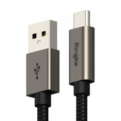 Ringke Cablu Date si Incarcare USB-A - USB-C Ringke, 60W, 2m, Negru