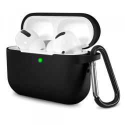 Techsuit Husa Techsuit Silicone pentru Apple AirPods Pro Series, Neagra - koubsolutions