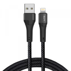 Lito Cablu Date si Incarcare USB-A - Lightning Lito LD14, 18W, 1m, Negru