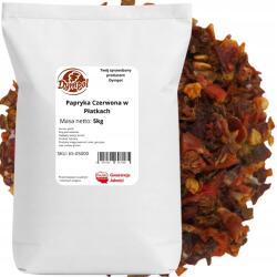Piros Paprika Pehely Szárított Nagyon Aromás Minőség Dympol 5 kg (65-05000)