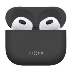 Fixed Husa Fixed Silky pentru Apple AirPods 4, Neagra