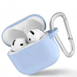 Blueo Husa Blueo Liquid pentru Apple AirPods 4, Albastra