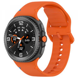 Techsuit Curea Techsuit W079 pentru Samsung Galaxy Watch9 / Watch8 / Watch8 Classic Series, Portocalie