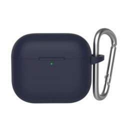 Blueo Husa Blueo Liquid pentru Apple AirPods 3, Bleumarin - koubsolutions