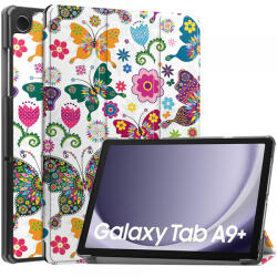 Techsuit Husa pentru Samsung Galaxy Tab A9+, Techsuit, FoldPro Butterfly, Multicolor