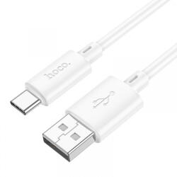 hoco. Cablu Date si Incarcare USB-A - USB-C HOCO X88, 18W, 1m, Alb - koubsolutions