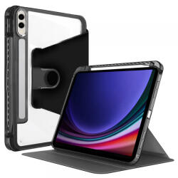 Techsuit Husa pentru Samsung Galaxy Tab S10+ / Tab S9 FE+ / Tab S9+, Techsuit, Crystal Vision, Neagra