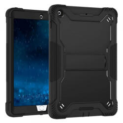 Techsuit Husa pentru Apple iPad 9.7 (2018) / 9.7 (2017), Techsuit, Rugged TabShell, Neagra - koubsolutions