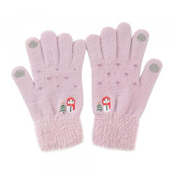 Techsuit Manusi De Iarna Tactile Dama Techsuit ST0011, Marime 17cm, Mov