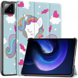 Techsuit Husa pentru Xiaomi Pad 6S Pro 12.4, Techsuit, FoldPro Unicorn, Multicolor - koubsolutions