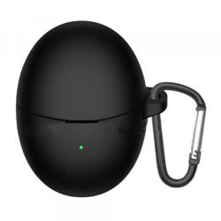 Techsuit Husa Techsuit Silicone pentru Huawei FreeBuds 6, Neagra - koubsolutions