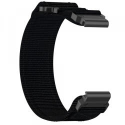 Techsuit Curea Techsuit W057 pentru Garmin Watch Fenix Series, 26mm, Neagra