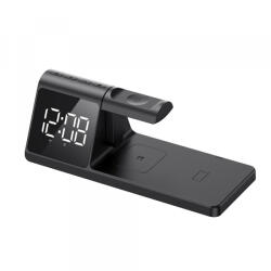 Havit Ceas Digital HAVIT W3042 4in1 cu Incarcare Wireless QI, Negru