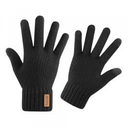 Iwarm Manusi De Iarna Tactile Iwarm ST0016, Marime 22cm, Negre