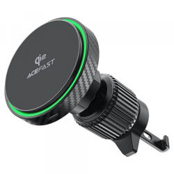 ACEFAST Incarcator Auto Wireless Acefast D33, 15W, 1.67A, Negru