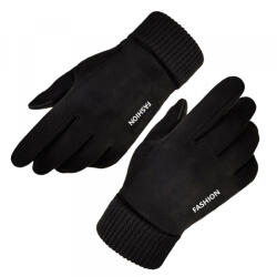Techsuit Manusi De Iarna Tactile Unisex Techsuit ST0010, Marime Universala, Negre
