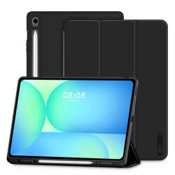 Tech-Protect Husa pentru Samsung Galaxy Tab S10 FE+, Tech-Protect, SC PEN, Neagra - koubsolutions