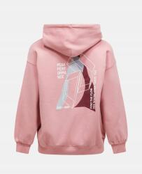 Peak Performance női pulóver Terry Graphic Hood Warm Blush, Xs (G80694020_5BH)