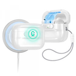 ESR Husa ESR Pulse Magnetic FlickLock pentru Apple AirPods Pro 3, Alba - koubsolutions