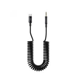 XO Design Cablu Audio USB-C - 3.5mm XO Design NB-R255B, 1m, Negru
