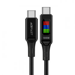 ACEFAST Cablu Date si Incarcare USB-C - USB-C Acefast C7-03, 100W, 1.2m, Negru