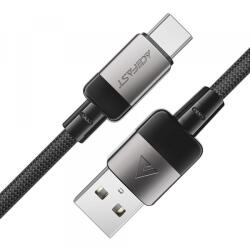 ACEFAST Cablu Date si Incarcare USB-A - USB-C Acefast C9-04, 18W, 1.2m, Negru - koubsolutions